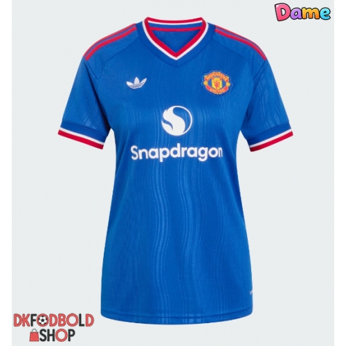 Manchester United Patrick Dorgu #13 Udebanetrøje Dame 2026-27 Kort ærmer
